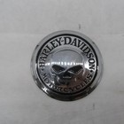 Harley Oem Chrome Skull Willie G Fuel Cap Medallion Cover Stick-on 99670-04