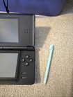Nintendo Ds Lite Black Usg-001 W stylus   Charger Tested Read