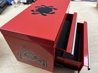 Spyderco Smkw Exclusive Branded Knife Storage   Display Metal Tray Tool Box Red