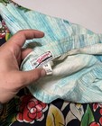 Vintage 1950s Hand-painted Mexican Circle Skirt Sz 34     3d Dress Detail     Rare 