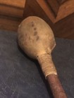 Ml Vintage 14    Large Hide Covered Antique Drumstick - Native American Plains