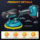 21v Cordless Car Polisher 6speed Wireless Electric Polish Waxing Machine Car Us