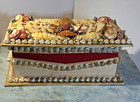 Handmade Shell Art Box Seashell Sailors Valentine