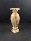Stunning Vintage Natural Honey Onyx Marble Vase Armenia