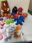 Huge Mr  Potato Head Lot 120  Piece Lot - Large Storage Head   Parts   Pieces