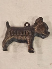 Vintage Metal Good Luck Ideal Dog Food Charm Prize Mint