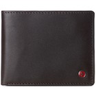 Alpine Swiss Mens Leather Rfid Wallet 2 Id Windows Bifold Divided Bill Section