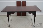 L66970  Primitive Country Cherry   Black Dining Room Table