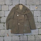Vintage 50s 60s Us Military Wool Peacoat