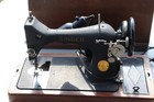 The Singer Manufacturing Co  Model 128 1950 Sewing Machine With Pedal And Case