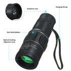 1-fmc Dual Monocular Telescope 16x52 High Definition Lens Portable Hykv
