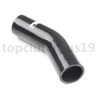 30 Degree 2  Inch Intake turbo intercooler Silicone Hose Coupler Pipe Black Us 