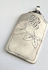 Late-victorian Sterling Silver   Celluloid Dance Card - Theodore B  Starr C 1890