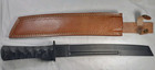 Vintage Japanese Sword Handmade Short Samurai Katana Full-tang  Military Blade