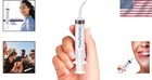 Flosspartner Mini Water Floss Pick - Portable   Reusable Travel Essential