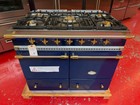39 3 8    Lacanche Cluny Dual Fuel Lp Range French Blue With Brass  new 09 2023 