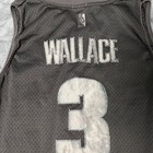 Reebok Detroit Pistons Ben Wallace 3 Jersey Mens Xl Black Grey Mesh Nba Vintage