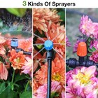 Automatic Micro Drip Irrigation Kit For Patio Plants With Adjustable Nozzles