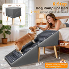 Dog Stairs   Ramp For High Bed   Couch 22 8  6-step Foldable Split Ottoman