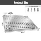 Fixture Plate Aluminum Mic 6 Cnc Sacrificial Mill Mini Pallet Block Welding 1 2