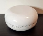 Retro Vintage Mebel Alan Fletcher Clam Ashtray In White - Original - Rare 