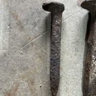 3 Antique 6  Railroad Spikes Reclaimed Industrial