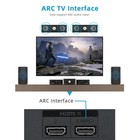 Amanka Hdmi Arc Audio Extractor Dac Converter 192khz Digital To Analog Spdif 3 5