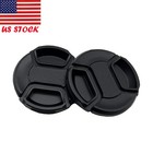 58mm X 6pcs Plastic Snap-on Front Lens Cap Cover For Canon Nikon Slr Dslr Camera