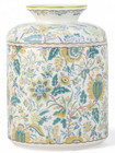 Staffordshire Porcelain Chimey Tissue Box Cover Holder-5   X 7  h