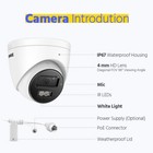 Annke 3k 8mp 4k 12mp Audio Poe Ip Security Camera Outdoor Color Night Vision Ai 