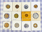 Lot  12  Transportation Transit Tokens Pa  Ak  Va  Wyo  Ca  Ferry Sc  Il  Sp3688