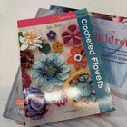 Lot Vintage Crochet Books 60s To 90s Sweaters Crafts Christmas Doilies Learn 101