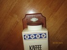 Vintage Leinbrock s Ideal West German Wall Mounted Ceramic Coffee Kaffee Grinder