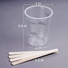 Epoxy Resin Mixing Cups  50 Pieces 240 Ml Disposable Measuring Cups With 50 P   