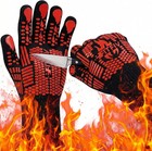 Bbq Glove  Oven Glove  1472  f Extreme Heat Resistant Barbecue Glove