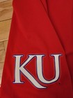 Kansas Jayhawks Ncaa Adidas 2014 15 Alt Red Game Style Shorts Men s Size M