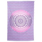 Purple Ombre Bohemian Mandala Tapestry Twin Indian Wall Hanging Bedspread Throw