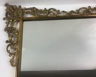 Vintage Ornate Scroll Regency Filigree Mirror 15 5  W X 18 25  H