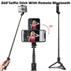 For Samsung Galaxy S24 Plus s24 Ultra Bluetooth Mini Selfie Stick Tripod Desktop