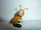 2 Rare Vintage Rubber Anthropomorphic Lady Bug Hanging Mini 2  Climber Hong Kong