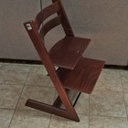 Stokke Tripp Trapp Baby Child Toddler High Chair - Dark Brown Wood  