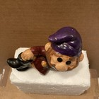 Vintage Gnome Dwarf Sassy Pose Ceramic Figurine 4 Inch Tall