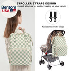 Baby Diaper Bag Backpack For Mom  Large Capacity Travel Nappy Bag For Boys   Gir
