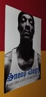 Vtg Original Snoop Dogg Promo Double Sided Poster Paid Tha Cost To Be Da Boss   