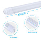 T8 T12 8ft R17d Ho Led Tube Light Bulbs 6000k 45w Rotatable 8foot Led Shop Light