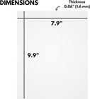 Glass Replacement For Clear Picture Frame 8x10  2 Pack  - Not Plexiglass acrylic