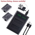Lp-e8 Lpe8 Battery Or Slim Charger For Canon Eos 550d 600d X4 X5 T2i T3i Lc-e8