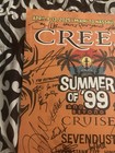 Creed Summer Of 99 And Beyond Signed Poster Creed Sevendust Fuel  Hinder