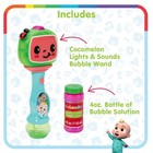 Little Kids Cocomelon Light And Sound Musical Bubble Wand  Includes Bubble So   