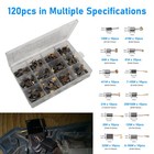 120x 12 Sizes Electric Motor Graphite Carbon Brushes Accessories For Power Tool